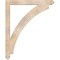 Ekena Millwork Thorton Arts & Crafts Smooth Bracket, Douglas Fir, 3 1/2"W x 38"D x 46"H BKT04X38X46THR03SDF - alternate 3